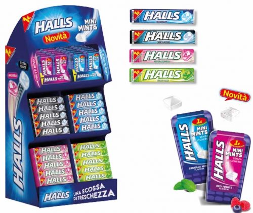 ESPOSITORE HALLS MIX X 104 PZ