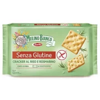 MULINO BIANCO CRACKER QUADRETTI AL RISO E ROSMARINO GR.200 SENZA GLUTINE