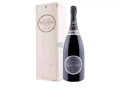 CHAMPAGNE LAURENT PERRIER MILLESIME' 2008 LT.1,5 12° C/CASSETTA LEGNO