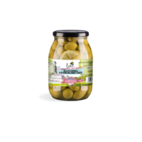 CANNONE OLIVE VERDI CON LIMONE IN SALAMOIA KG. 1,062