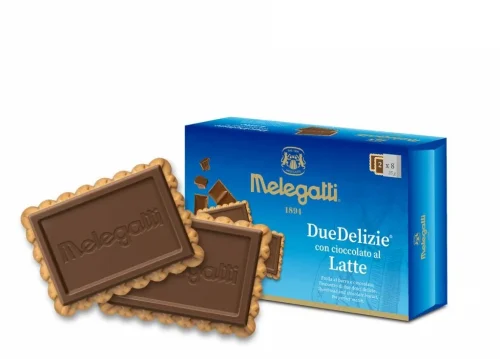 MELEGATTI BISCOTTI DUEDELIZIE CON CIOCCOLATO LATTE GR.200