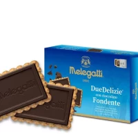 MELEGATTI BISCOTTI DUEDELIZIE CON CIOCCOLATO FONDENTE GR.200