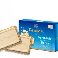 MELEGATTI BISCOTTI DUEDELIZIE CON CIOCCOLATO BIANCO GR.200