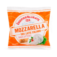 MOZZARELLA VALCOLATTE GR.100 SENZA LATTOSIO INCARTATA