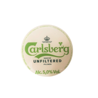 FUSTO BIRRA CARLSBERG UNFILTERED MODULAR LT.20 5.0°