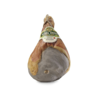 PROSCIUTTO CRUDO SIMONINI NAZIONALE STRAGIONATO OLTRE 14 MESI C/OSSO AL KG