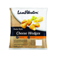 SURGELATI LAMBWESTON SWISS STYLE CHEESE WEDGE KG.1