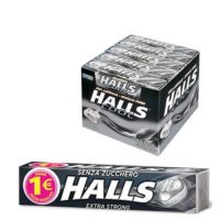 HALLS EXTRA FORTE S.Z. X 20   (nera)