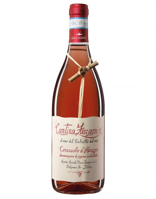VINO ROSA. CERASUOLO D'ABRUZZO DOC TRALCETTO 2023 CL.75 12,5° ZACCAGNINI