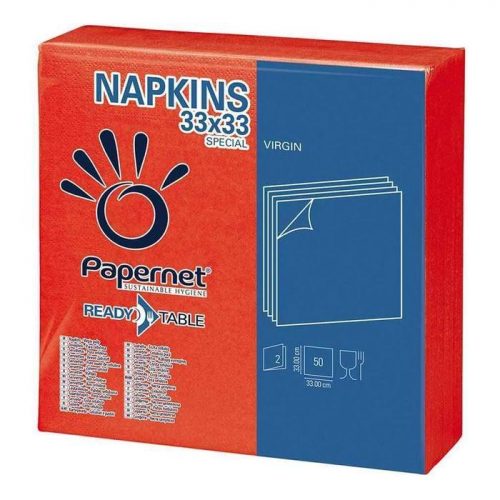 TOVAGLIOLI ROSSI 33X33 PZ.50 2 VELI PAPERNET