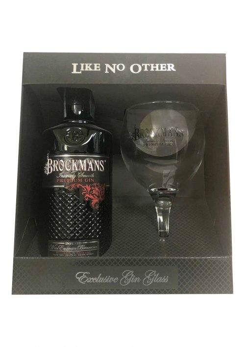GIN BROCKMANS CL.70 40° + BICCHIERE CONF.
