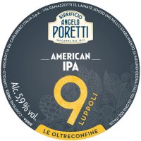 FUSTO BIRRA PORETTI 9 LUPPOLI IPA MODULAR LT.20 5,9°