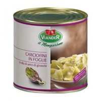 VIANDER FETTINE DI CARCIOFO IN OLIO KG. 2,4