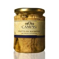 CAMPISI FILETTI DI SGOMBRO IN OLIO DI OLIVA GR.300