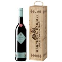 CONFEZIONE VINO BAROLO SARMASSA CL.150 ASTUCCIO LEGNO MARCHESI DI BAROLO