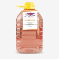 VINO ROSA. ROSATO PET LT.3 12,5° DI RUSCIO