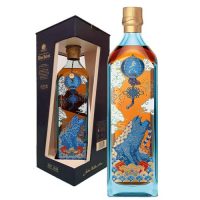 WHISKY JOHNNIE WALKER BLUE LABEL YEAR OF PIG CL.70