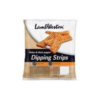 SURGELATI LAMBWESTON PATATE DIPPING STRIPS CIPOLLA E PEPE AL KG