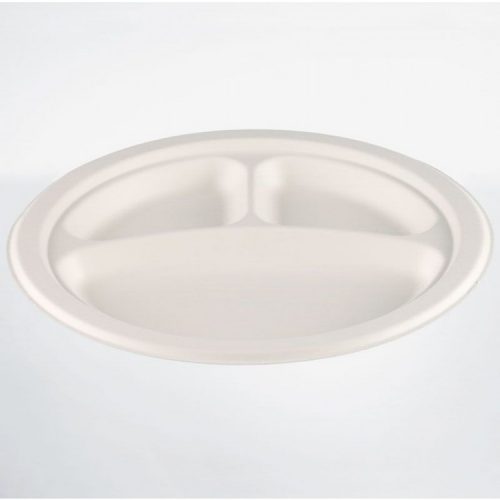 ISAP PIATTI TRISCOMPARTO ECOKAY BIODEGRADABILE X 50