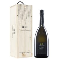 FRANCIACORTA  BRUT LT.1,5 12,5° CASS. LEGNO CONTADI C.