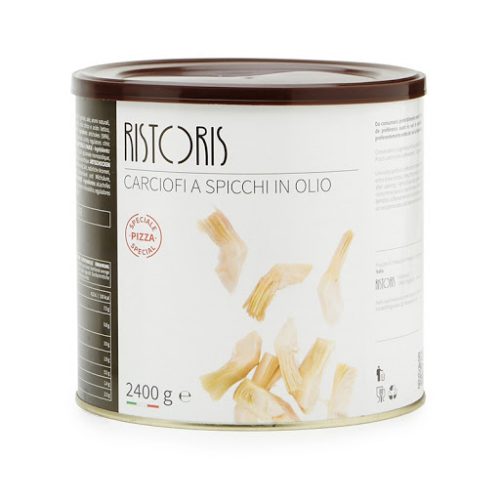 RISTORIS CARCIOFI A SPICCHI IN OLIO KG.2,4