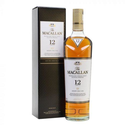 WHISKY MACALLAN 12 Y SHERRY OAK CASK C.70 40°