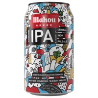 BIRRA MAHOU IPA 4,5° CL.33 LATTINA *****