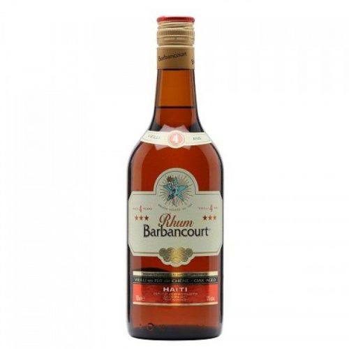 RUM BARBANCOURT 3 STELLE 4Y CL.70 HAITI