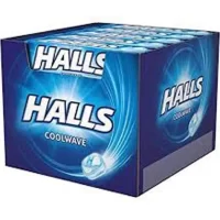 HALLS MENTHO LYPTUS ORIGINAL  S.Z. X 20  (COOLWAVE  blu)